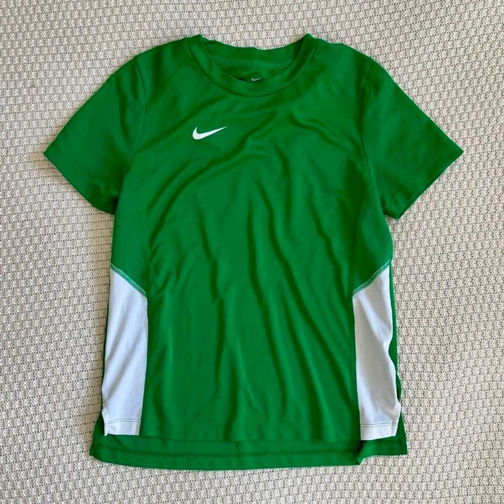 Green Nike Dri-Fit Tee